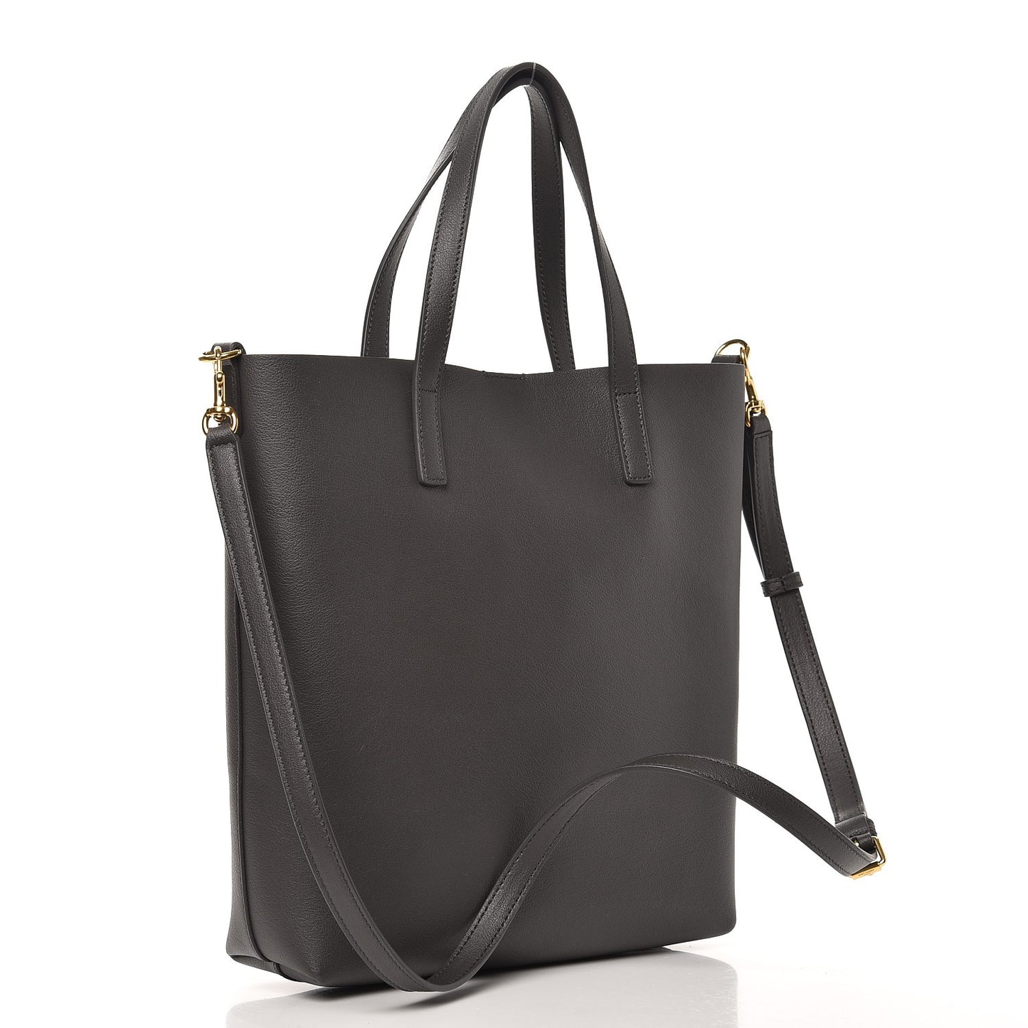Calfskin Toy Shopping Tote Dark Anthracite