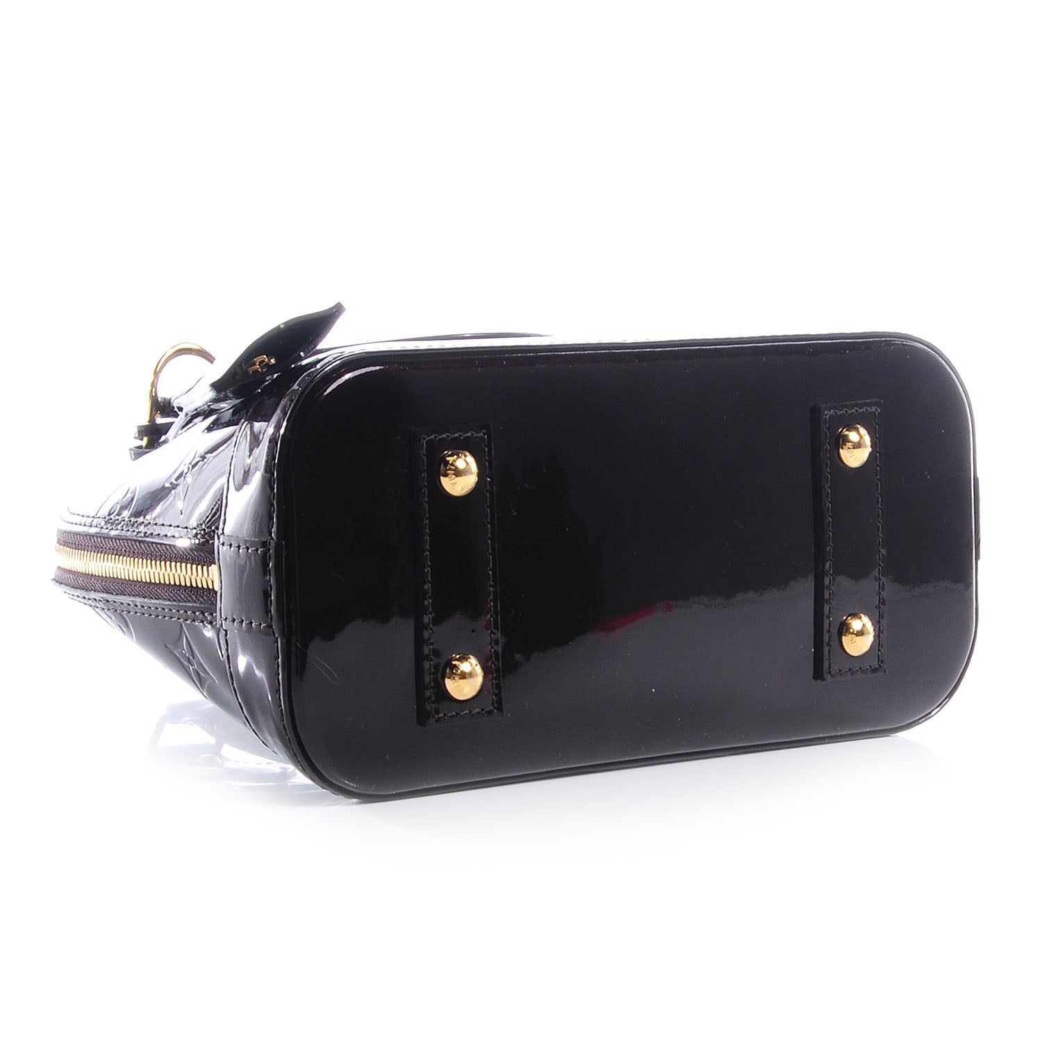 Louis Vuitton Vernis Alma BB Amarante 4 of 9