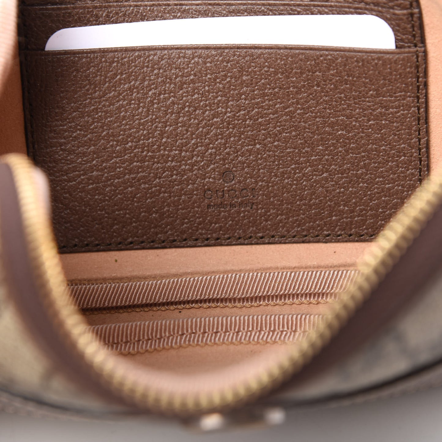 GG Supreme Monogram Web Mini Ophidia GG Bag Brown