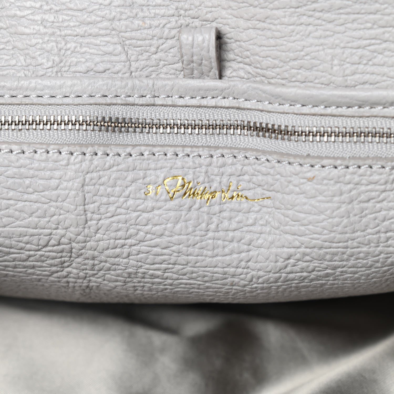 3.1 Phillip Lim Textured Calfskin Large Pashli Tote Feather 6 of 12