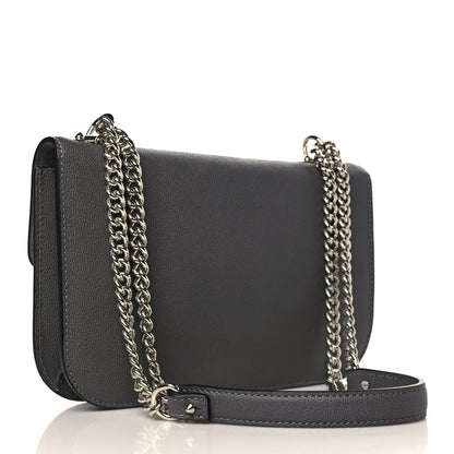 Alexander McQueen Calfskin Medium Insignia Flap Grey 3 of 8