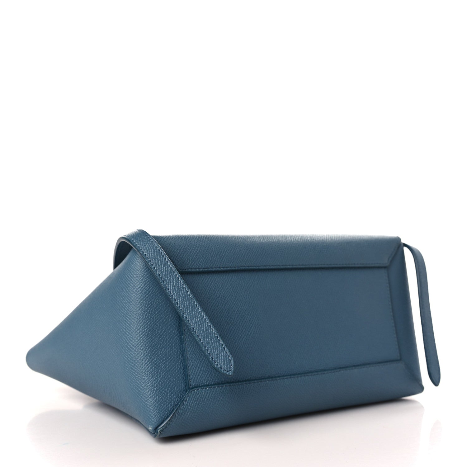 Celine Grained Calfskin Mini Belt Bag Slate Blue 4 of 9