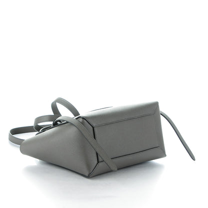 Celine Baby Grained Calfskin Micro Belt Bag Grey 4 of 9