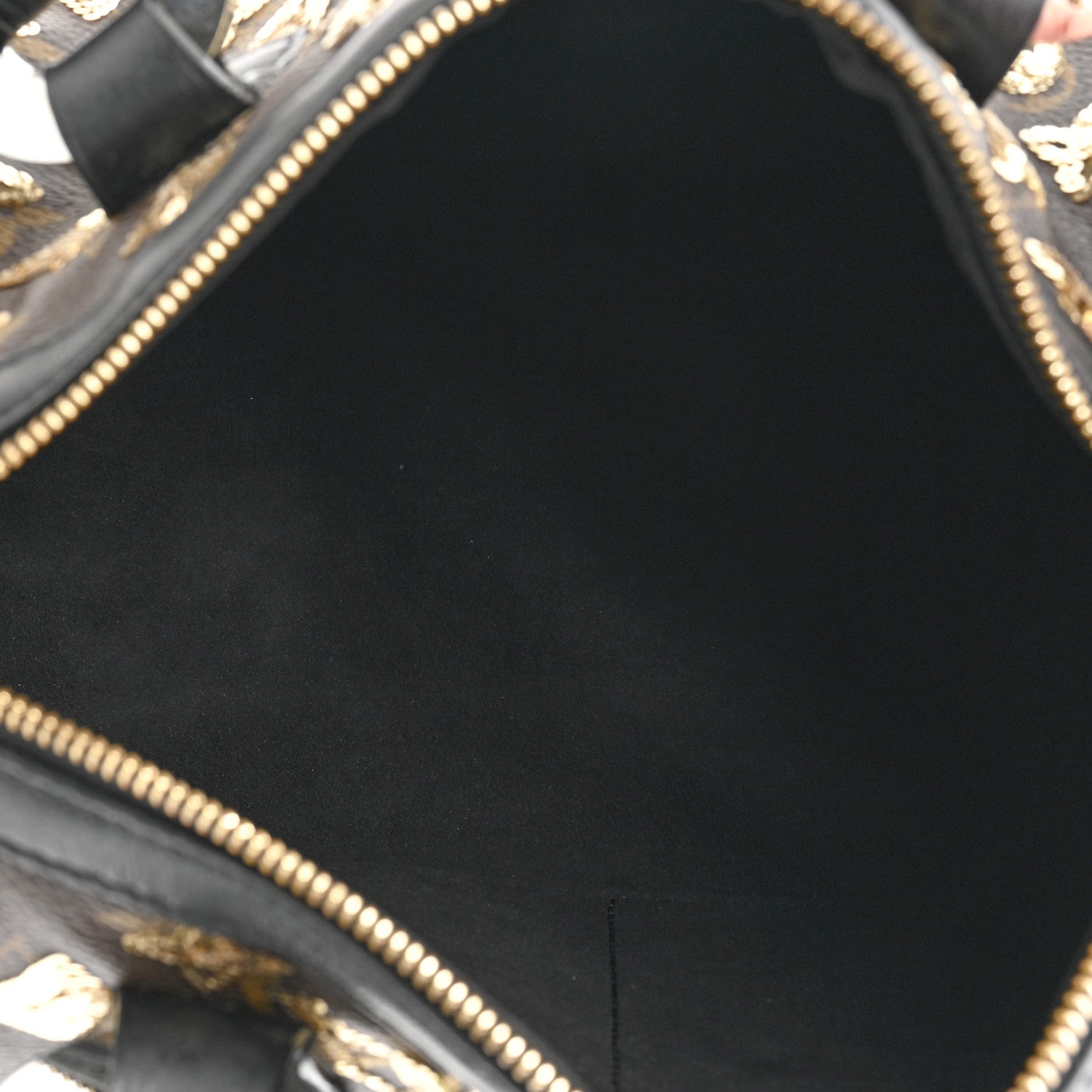 Louis Vuitton Monogram Sequins Eclipse Speedy 28 Gold 5 of 13