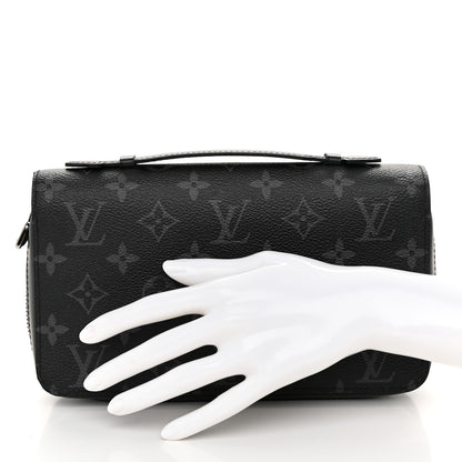 Louis Vuitton Monogram Eclipse Zippy XL Wallet 2 of 10