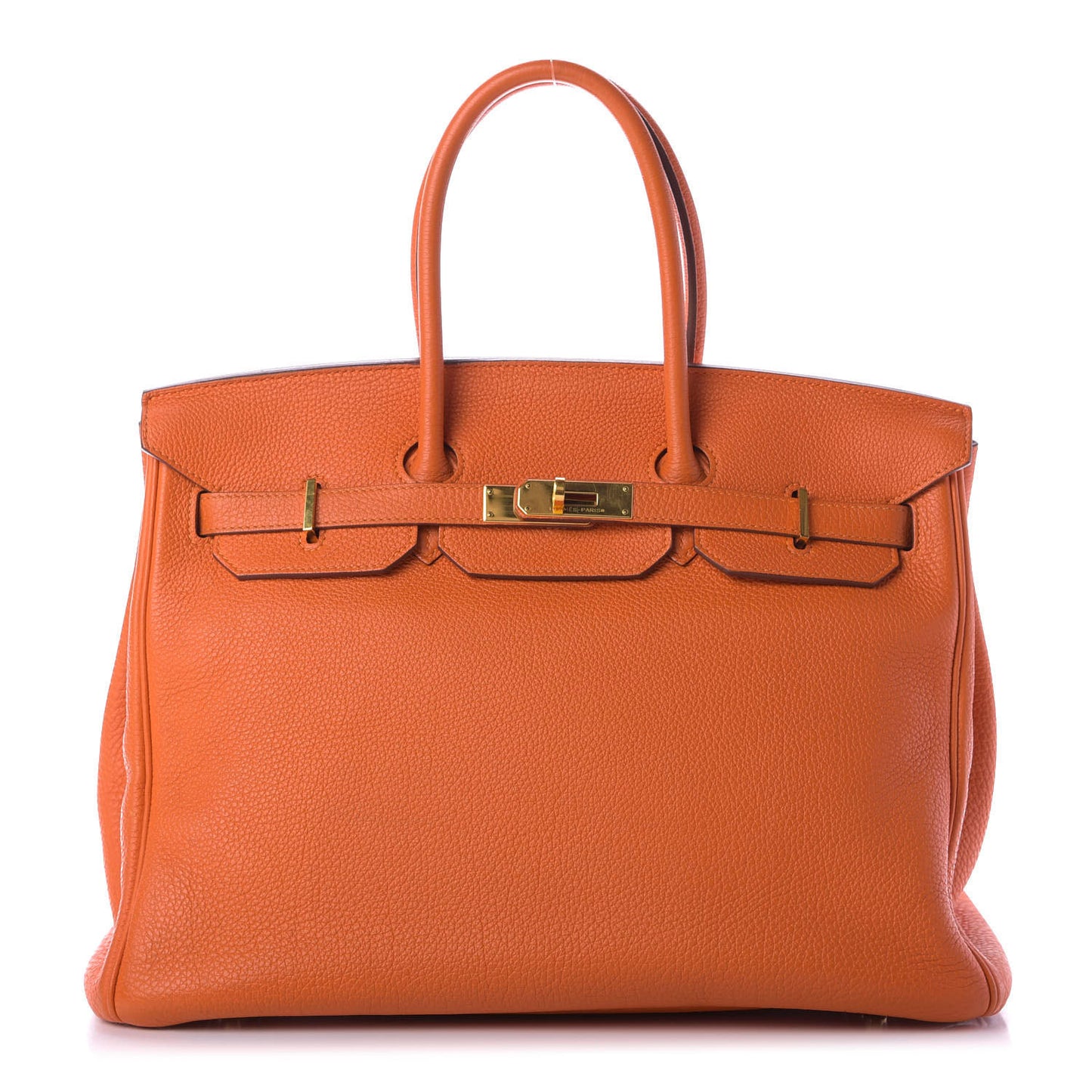 Togo Birkin 35 Orange