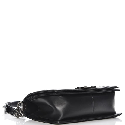 Chanel Lambskin Quilted Medium Boy Flap Black 4 of 9