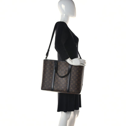 Louis Vuitton Monogram Macassar Weekend Tote PM 3 of 9