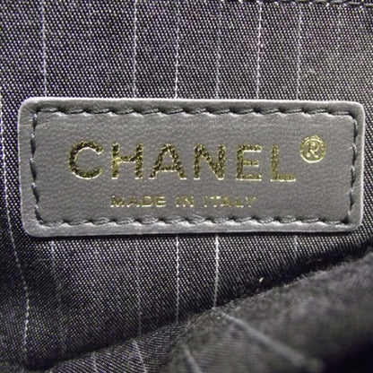 Chanel Glazed Crackled Jumbo PORTOBELLO Black 7 of 11