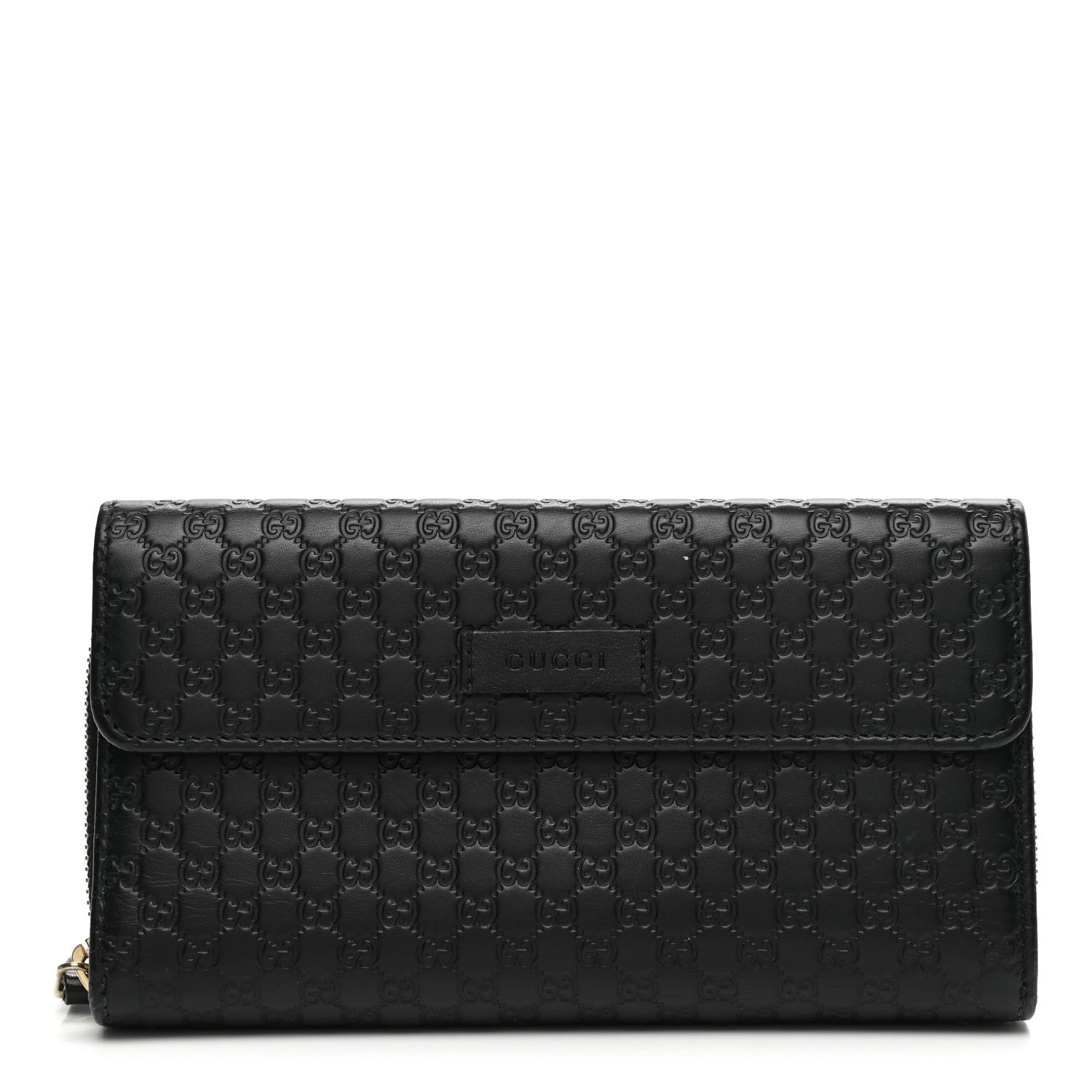 Gucci Soft Microguccissima Continental Zip Wallet Black 1 of 13
