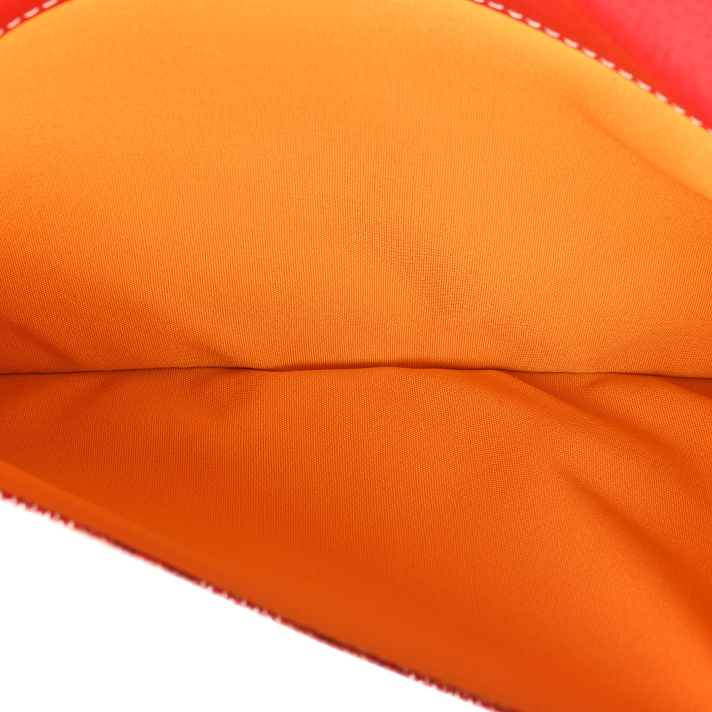 Goyardine Sainte Marie Soft Clutch Red