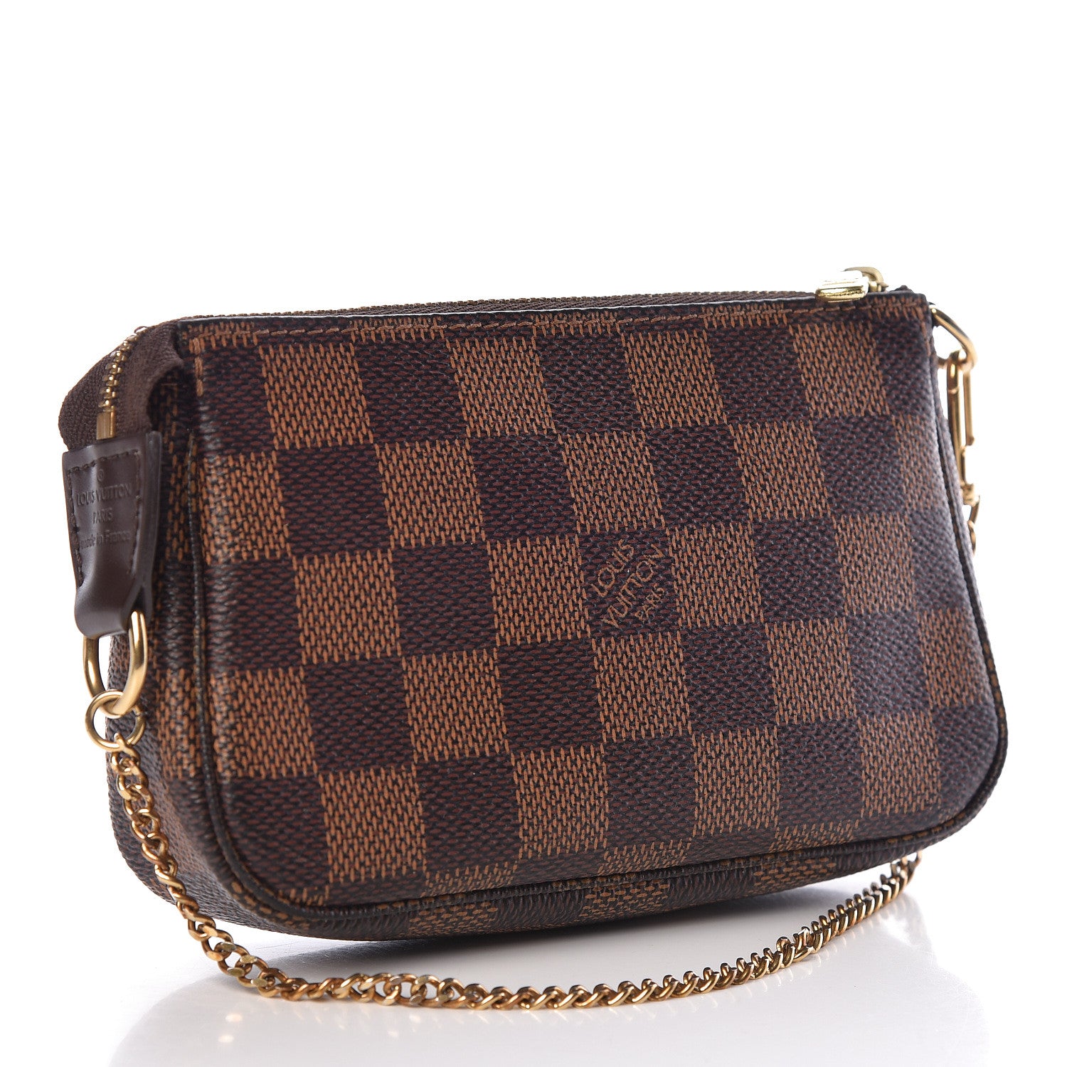 Louis Vuitton Damier Ebene Mini Pochette Accessories 3 of 11