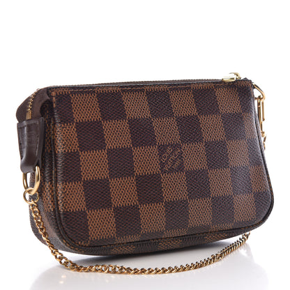 Louis Vuitton Damier Ebene Mini Pochette Accessories 3 of 11