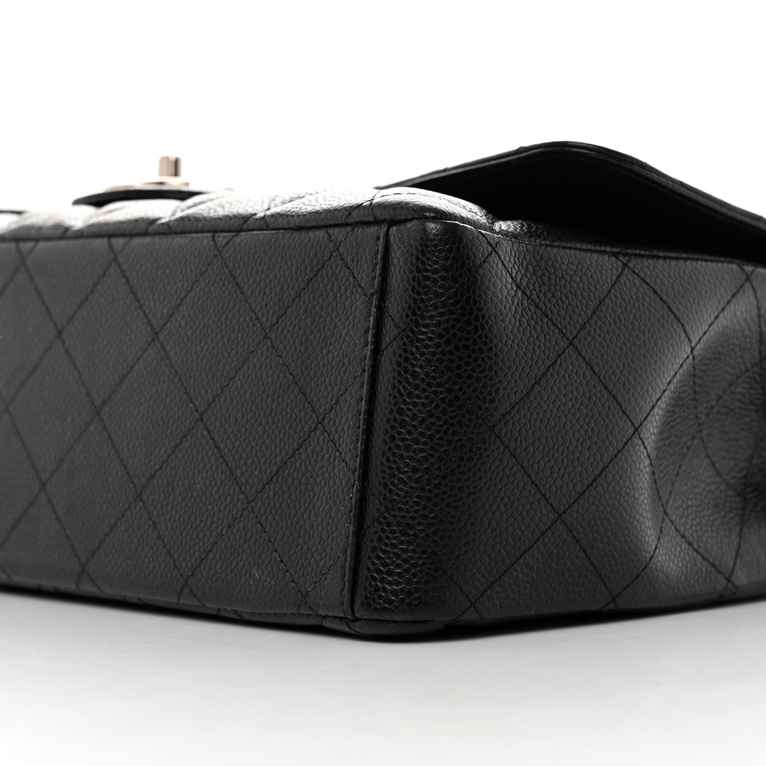 Chanel Caviar Quilted Maxi Double Flap Black 10 of 13