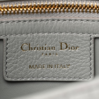 Christian Dior Calfskin Cannage Small Caro Bag Grey 6 of 12