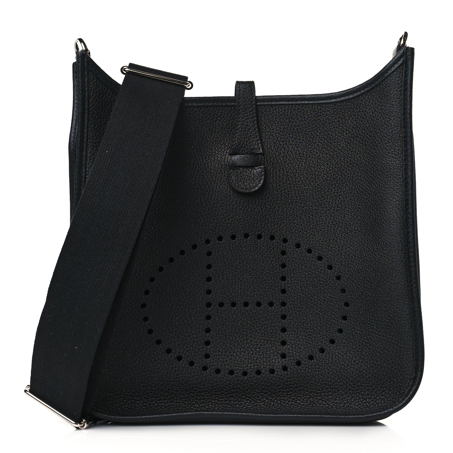 Hermes Taurillon Clemence Evelyne III PM Black 1 of 10