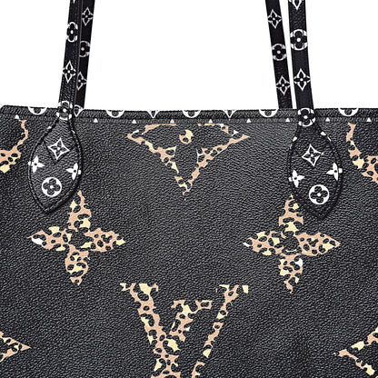 Louis Vuitton Monogram Giant Jungle Neverfull MM Black 11 of 11
