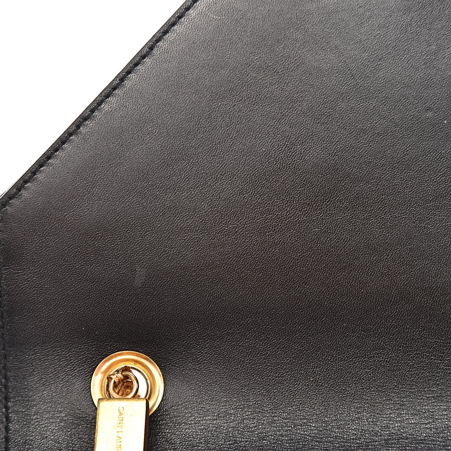 Saint Laurent Calfskin Studded Medium Betty Black 12 of 17