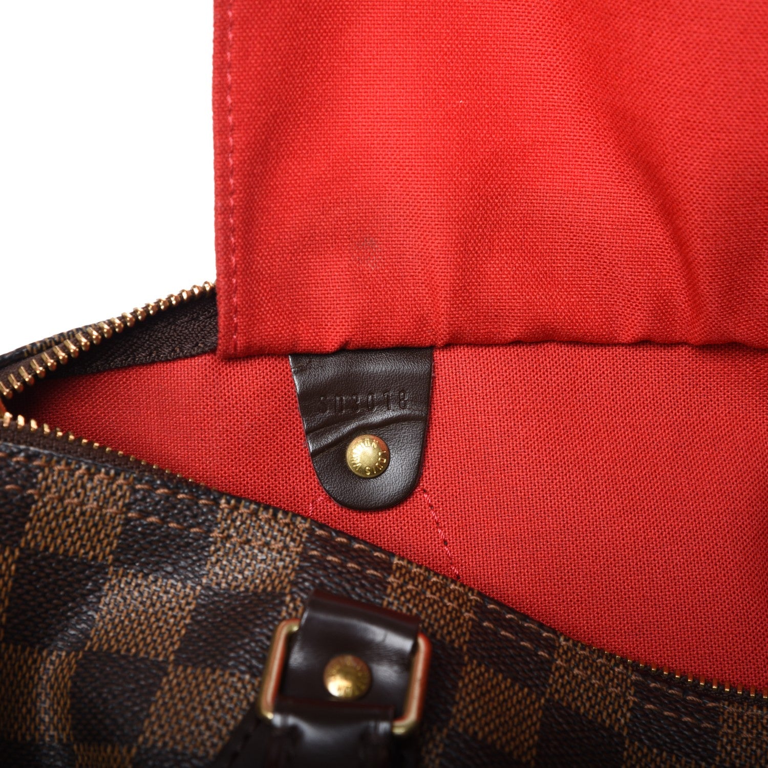 Louis Vuitton Damier Ebene Speedy 30 6 of 8