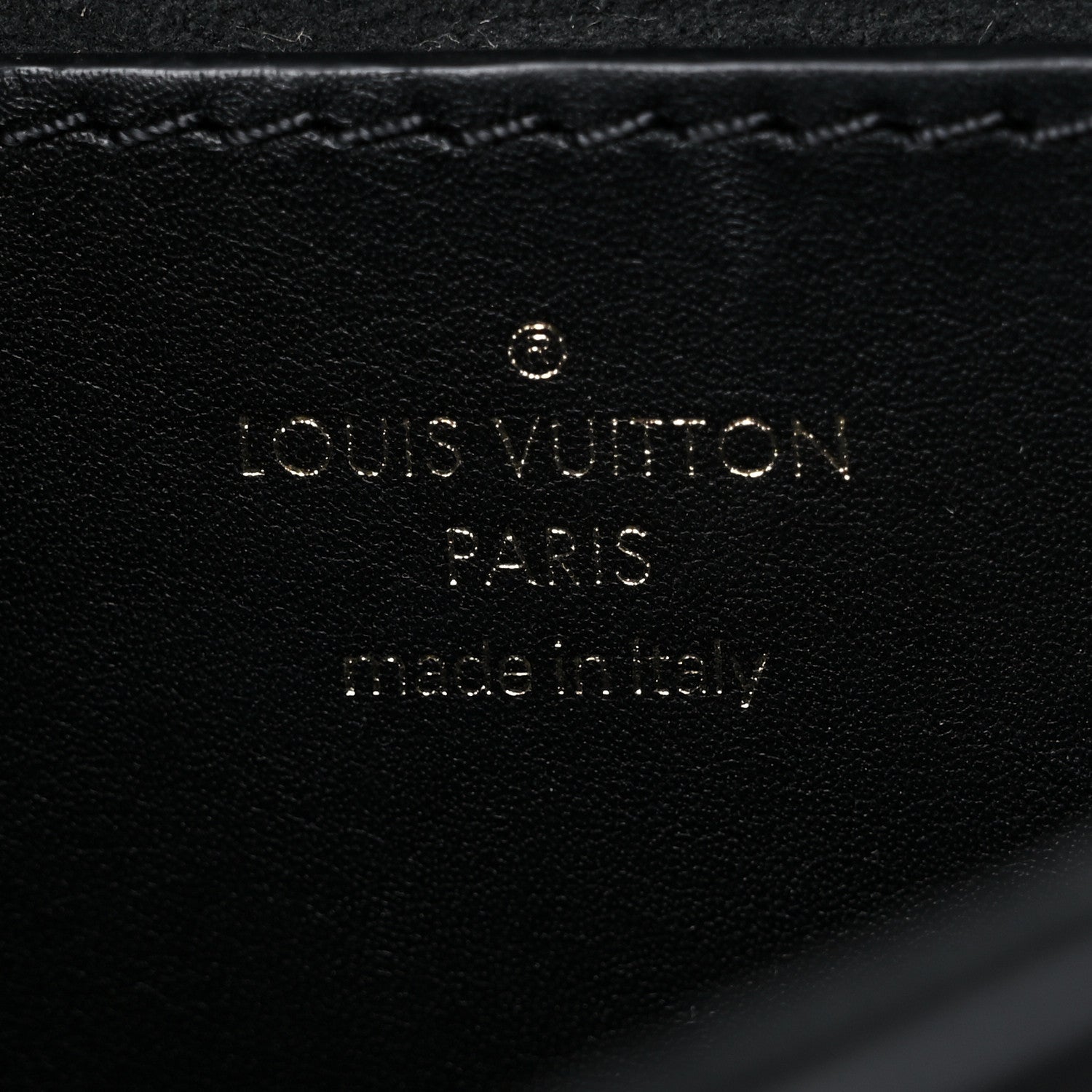 Louis Vuitton Calfskin New Wave Multi Pochette Black 6 of 9