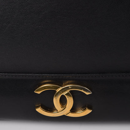 Chanel Lambskin CC Shoulder Bag Black 9 of 13