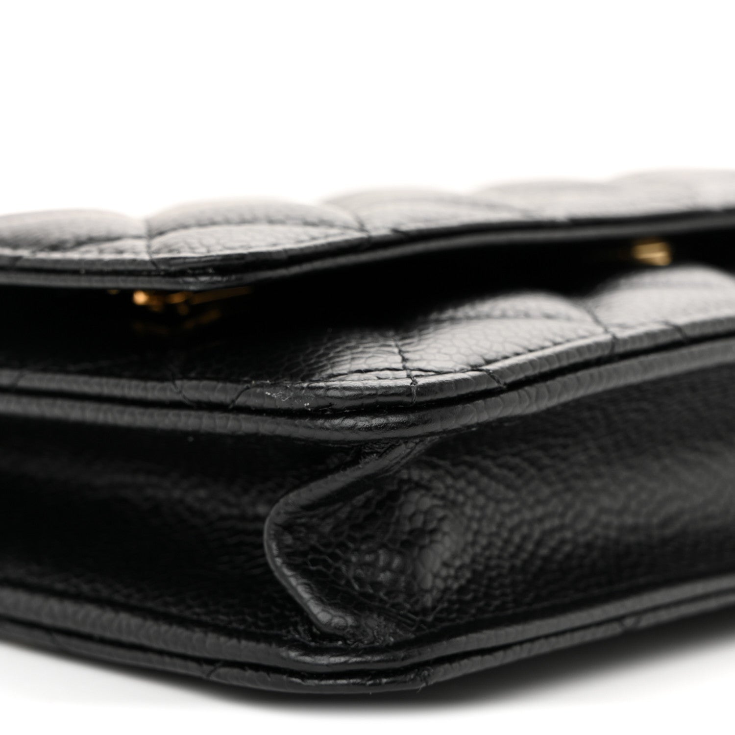 Chanel Caviar Quilted Wallet on Chain WOC Black 9 of 11