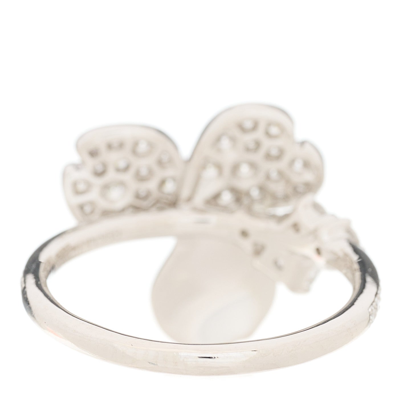Tiffany Platinum Diamond Paper Flowers Mixed Cluster Ring 49 5 2 of 4