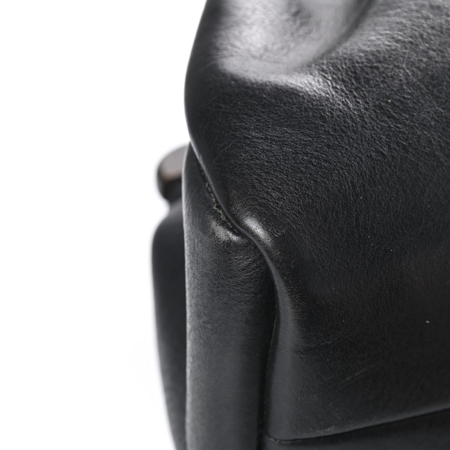 Buffalo Wood Handle Doctor Bag Black