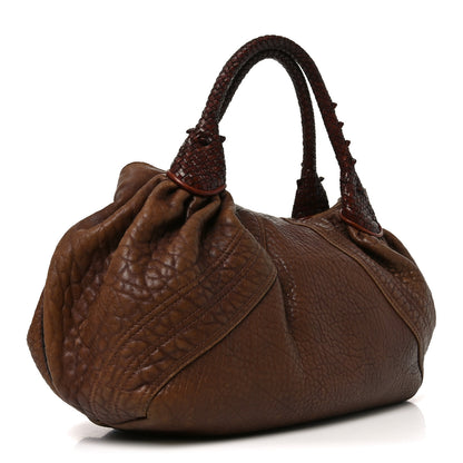 Fendi Nappa Nuvolata Spy Cognac 2 of 10