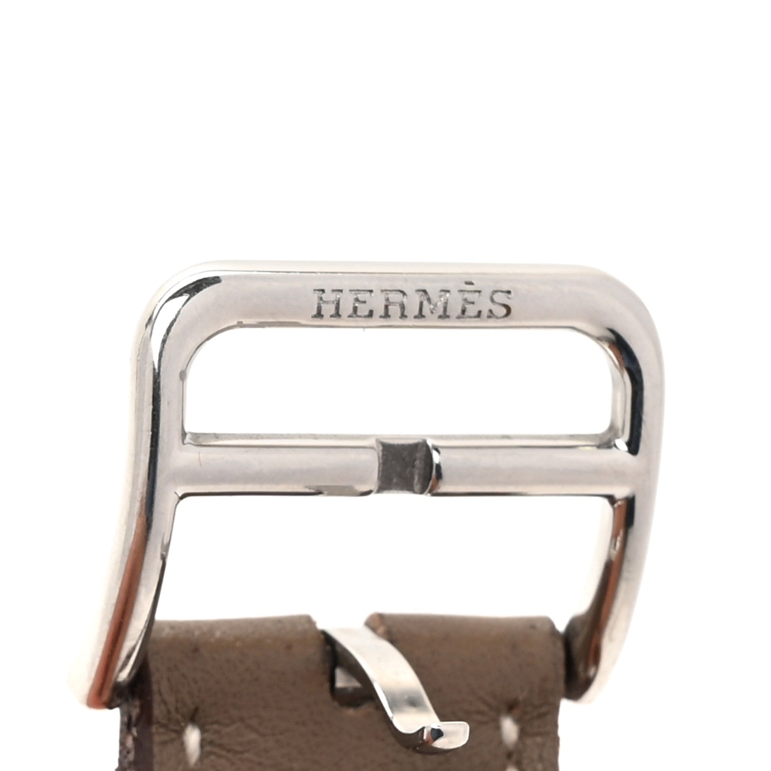 Hermes Swift Small Heure H Hour Single Tour Watch Strap SH Etoupe 6 of 7