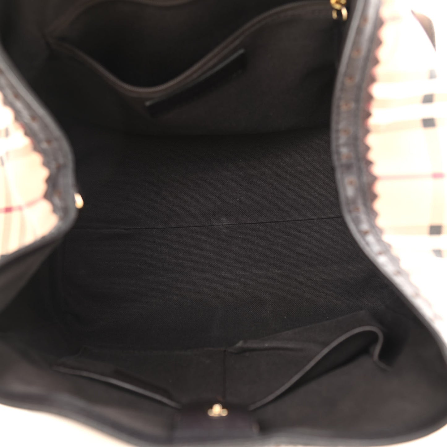 Haymarket Check Medium Brogue Tassel Tote