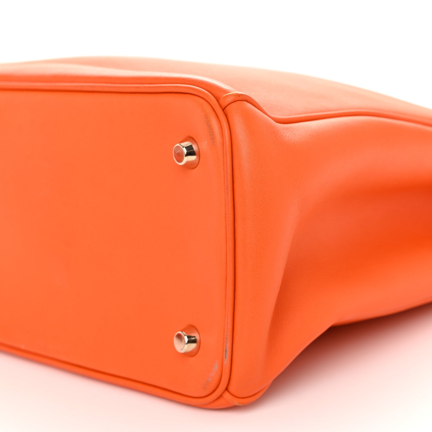 Christian Dior Smooth Calfskin Large Diorissimo Tote Orange 11 of 13