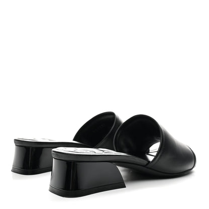 Louis Vuitton Lambskin Magnetic Mules 35 Black 5 of 10