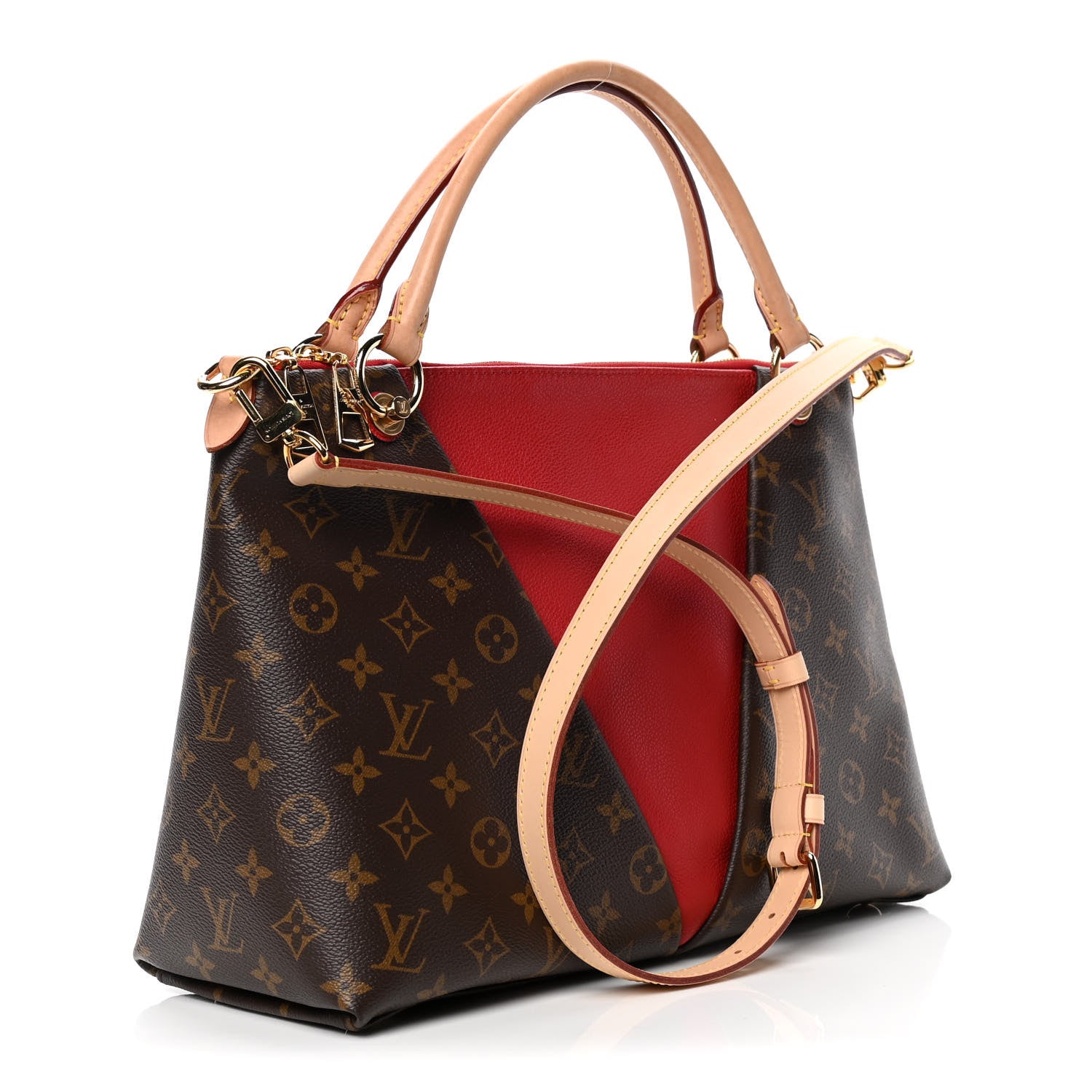 Louis Vuitton Monogram V Tote MM Cherry 2 of 4