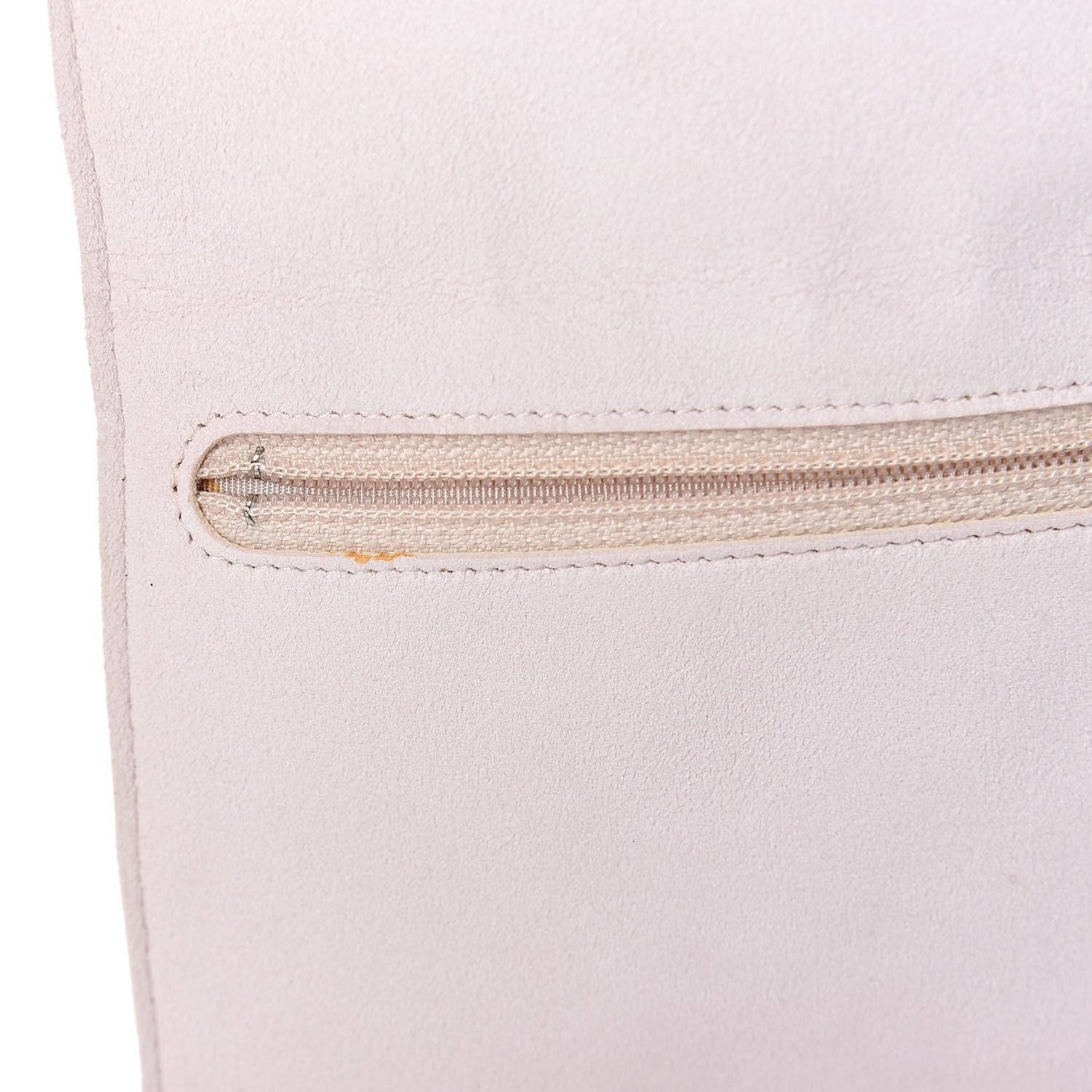 Chanel Lambskin Quilted Reissue Tri Fold Jewelry Case Light Beige 9 of 10