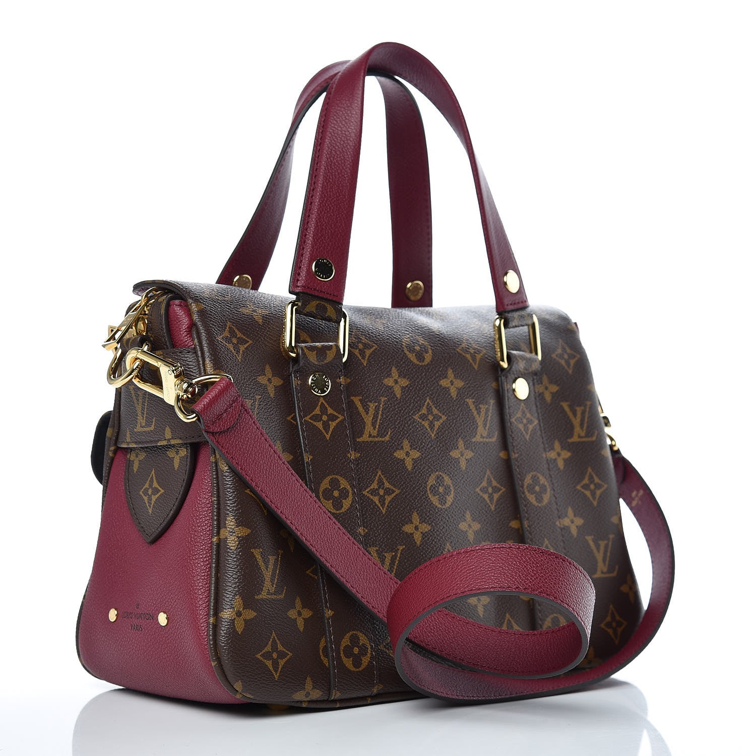 Louis Vuitton Monogram Manhattan NM Raisin 3 of 12