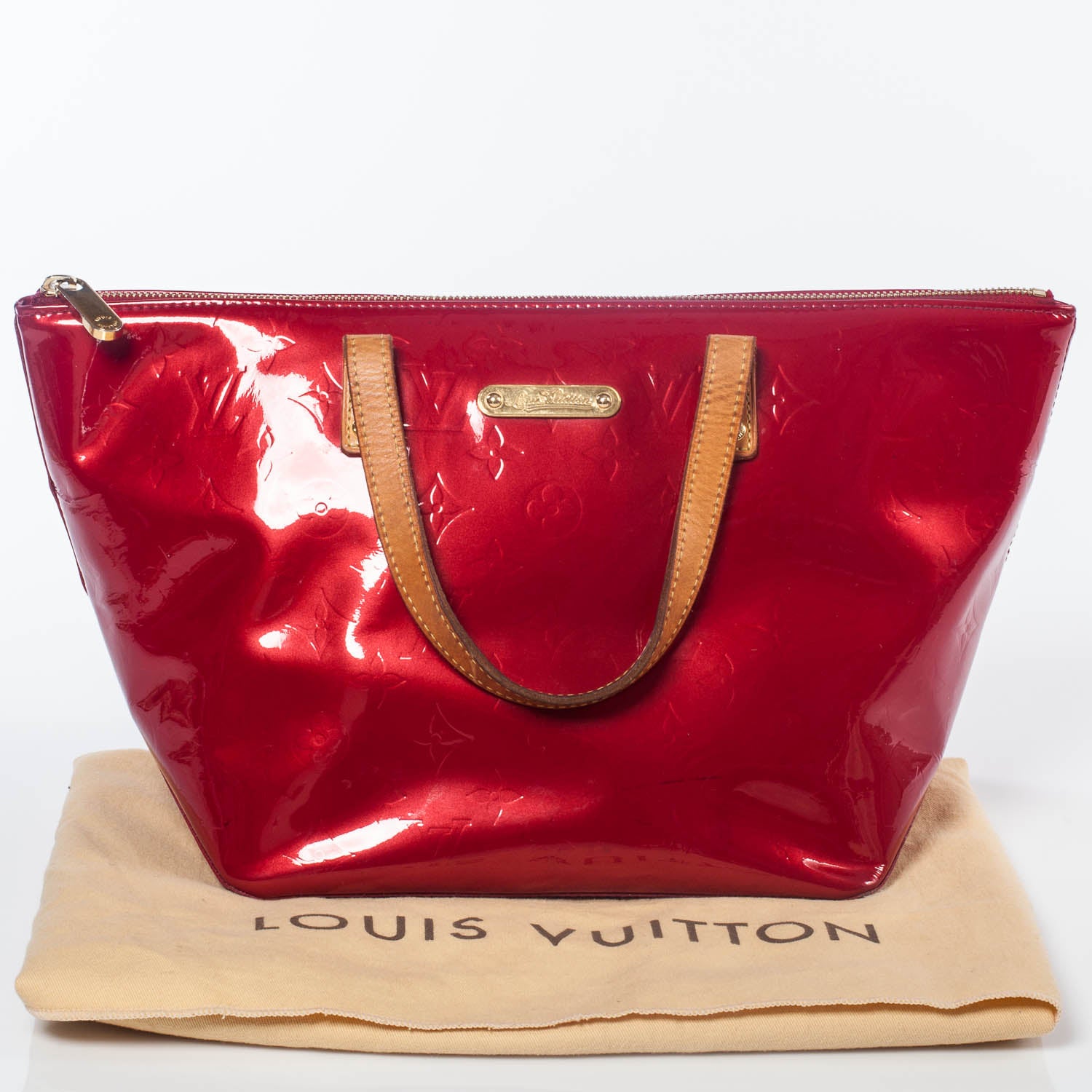 Louis Vuitton Vernis Bellevue PM Pomme D'Amour 9 of 9