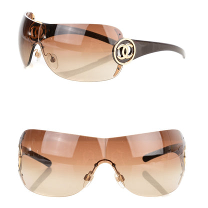 Chanel CC Sunglasses 4145 Brown 1 of 4