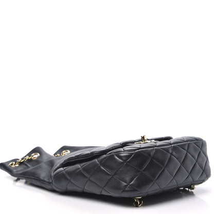 Chanel Lambskin Quilted Small in Seoul Backpack Black 3 of 8