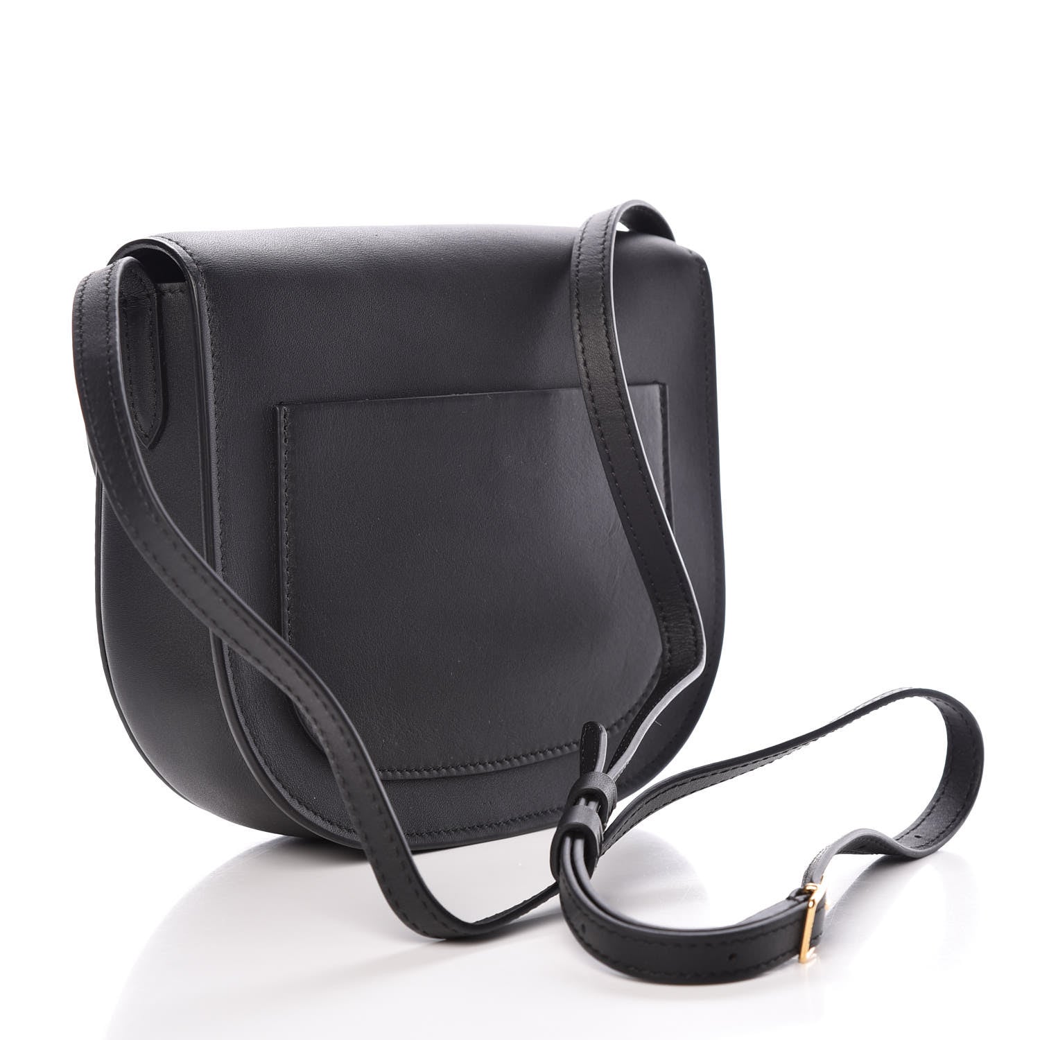 Celine Smooth Calfskin Small Trotteur Black 3 of 10