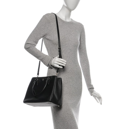 Prada Saffiano Lux Small Tote Nero Black 2 of 6