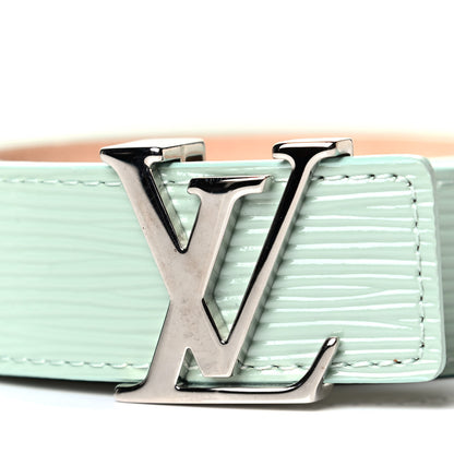 Louis Vuitton Epi Electric 40mm LV Initiales Belt 85 34 Amande 3 of 4