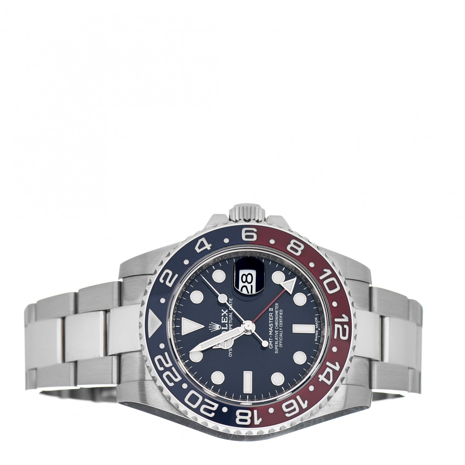 Rolex Stainless Steel 40mm Oyster Perpetual Date GMT Master Ⅱ Pepsi Watch 126710BLRO 2 of 5