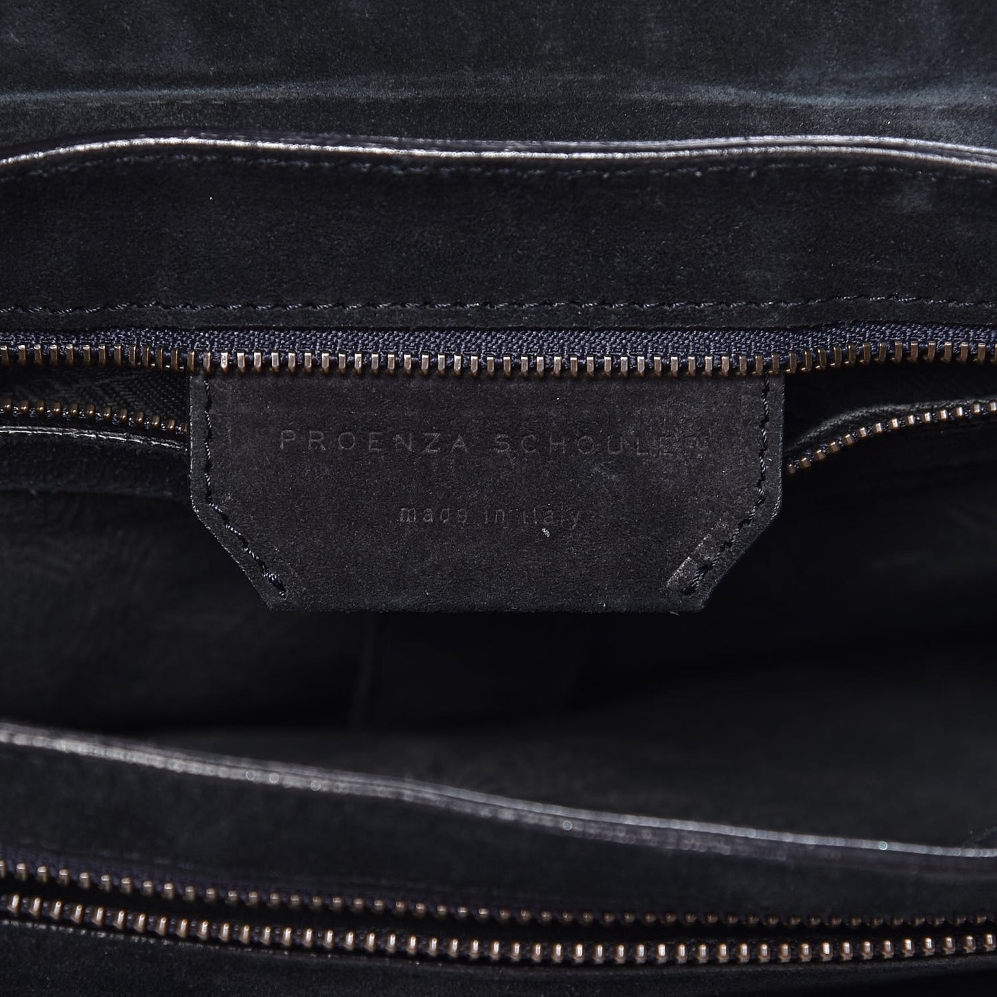 Suede Medium PS1 Satchel Navy