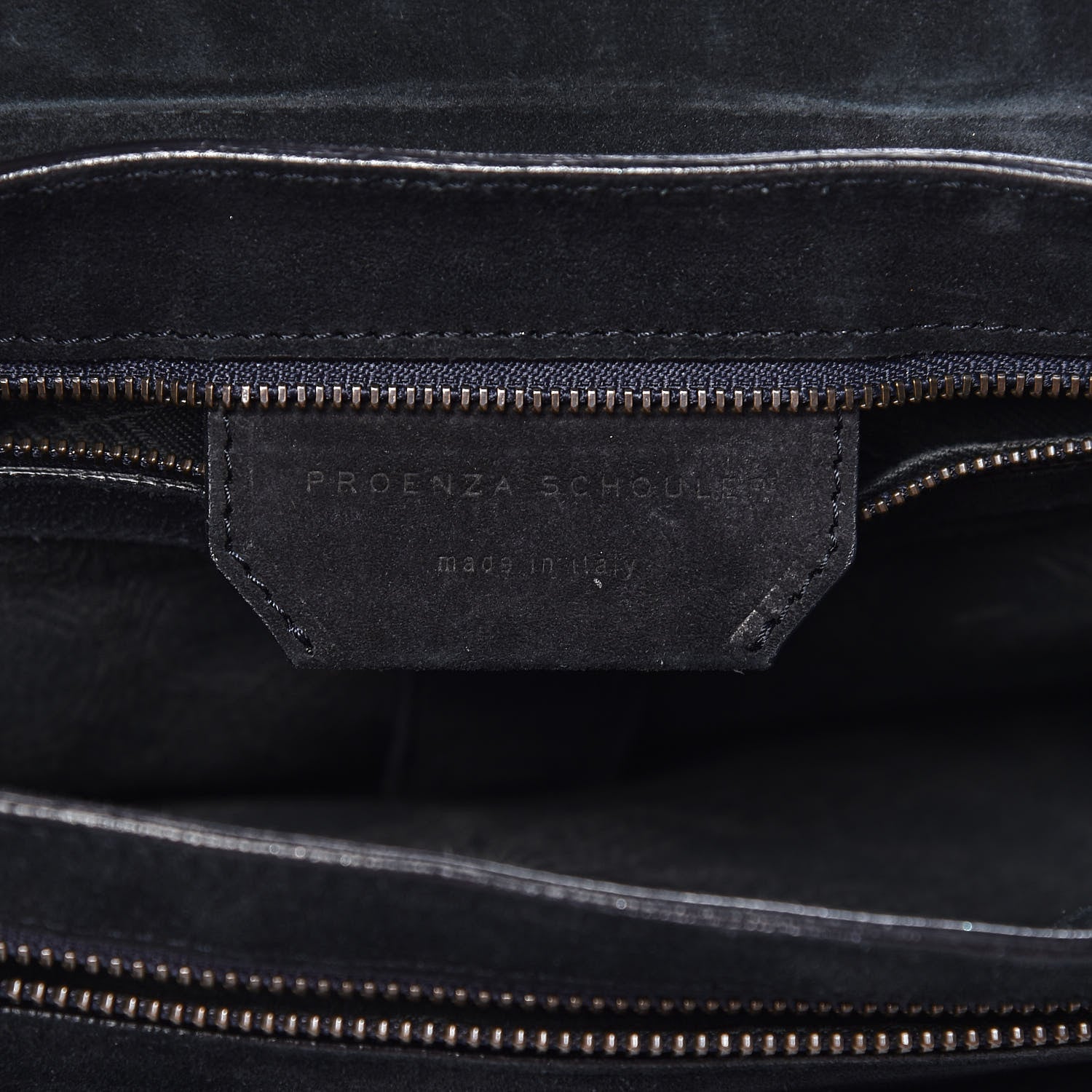 Proenza Schouler Suede Medium PS1 Satchel Navy 6 of 25