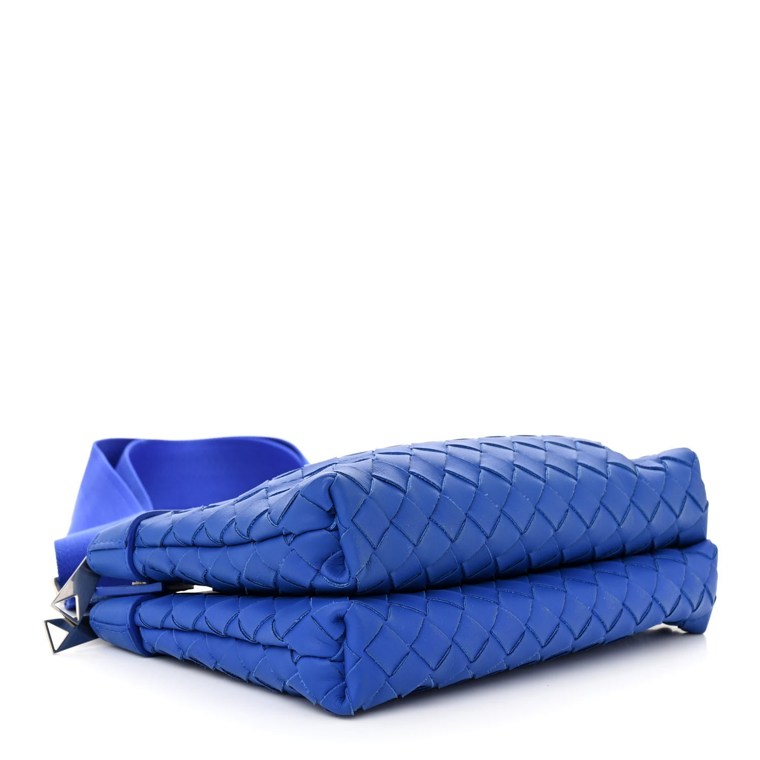 Bottega Veneta Nappa Intrecciato Duo Bag Cobalt 4 of 11