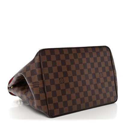 Louis Vuitton Damier Ebene Bergamo MM 4 of 11