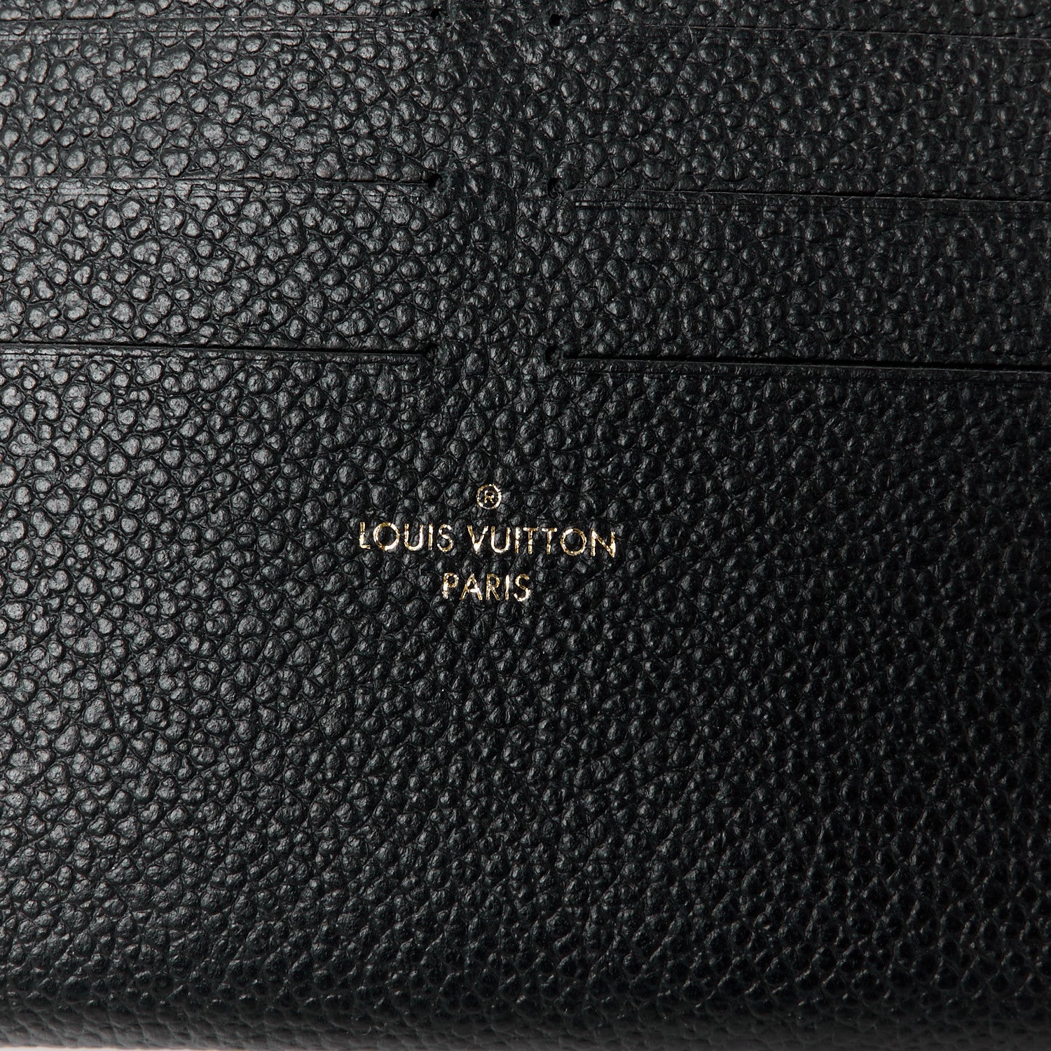 Louis Vuitton Empreinte Monogram Giant Felicie Pochette Black Beige 11 of 14