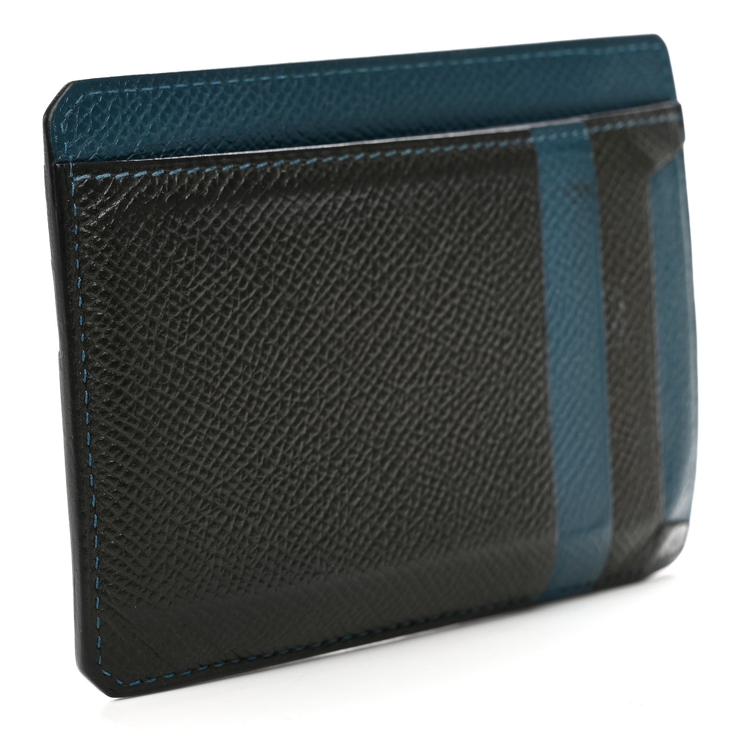 Hermes Epsom City 8CC Card Holder Vert Cypress Black 3 of 12