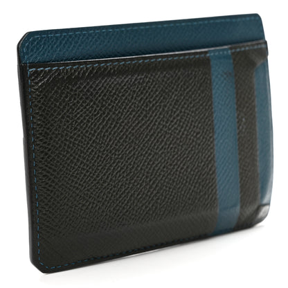 Hermes Epsom City 8CC Card Holder Vert Cypress Black 3 of 12
